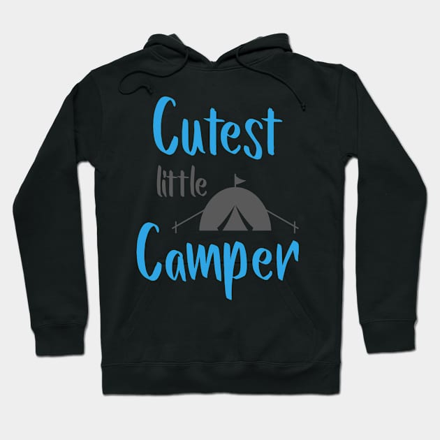 Cutest Little Camper Hoodie by Usea Studio